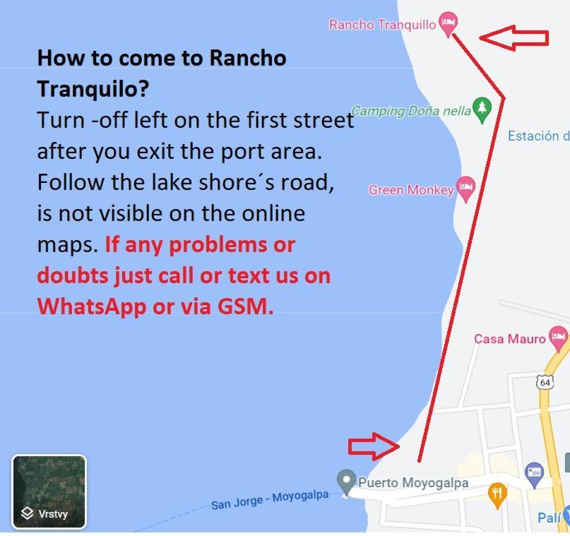 Rancho Tranquillo Hostel Moyogalpa Exterior photo